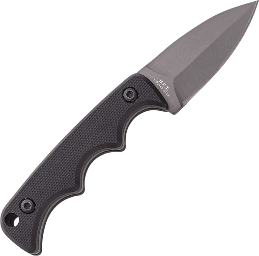 Fixed Spear Point blade with a durable finish