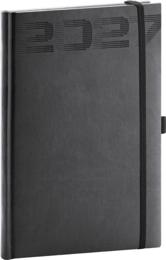 Notique седмичен дневник aprint top 2027 черен 15 × 21 cm