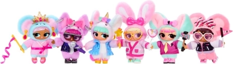 L.O.L. Surprise! plush character with surprises and a pendant - 1 piece