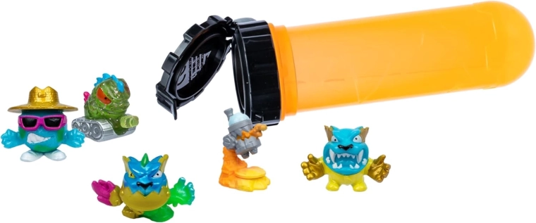 5 micro figures and over 85 to collect