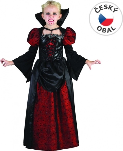 Costume Dress Vampire Girl for Girls 110 - 120 cm