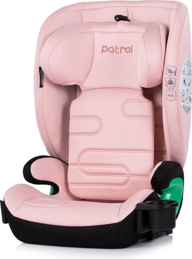 Столче за кола Chipolino Patrol i-Size ISOFIX powder pink 100–150 см