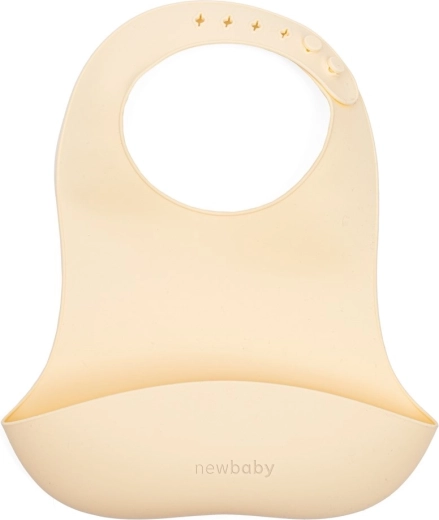 Силиконов лигавник NEW BABY бежов
