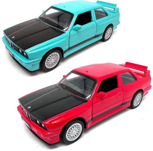 Metal model of the 1990 BMW M3 E30 Sport Evolution