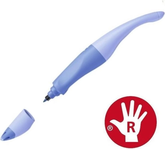Ergonomic grip for right-handed users