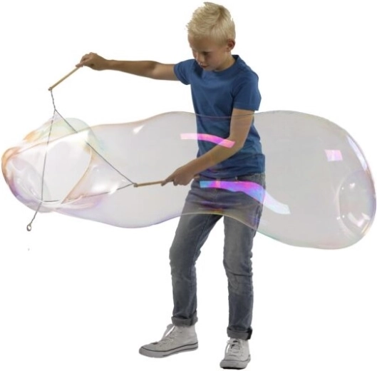 Giant bubbles in just a few seconds