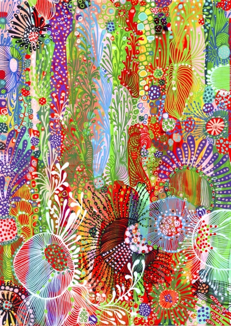 ENJOY Puzzle Floral Curtain 1000 Pieces