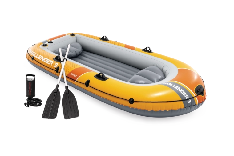 Надуваема лодка Intex Challenger 3 за до 3 души