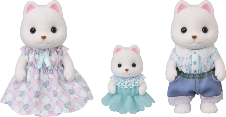 Sylvanian Families – семейство кученца померан, трио