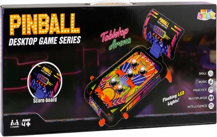 Arcade experience: LED lights, sounds and music