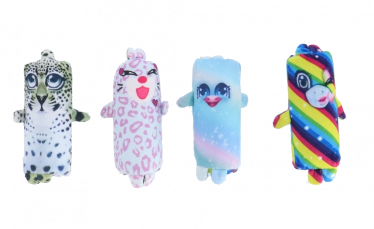 Fidget Fluffy Flipper – 2-in-1 reversible plush animal