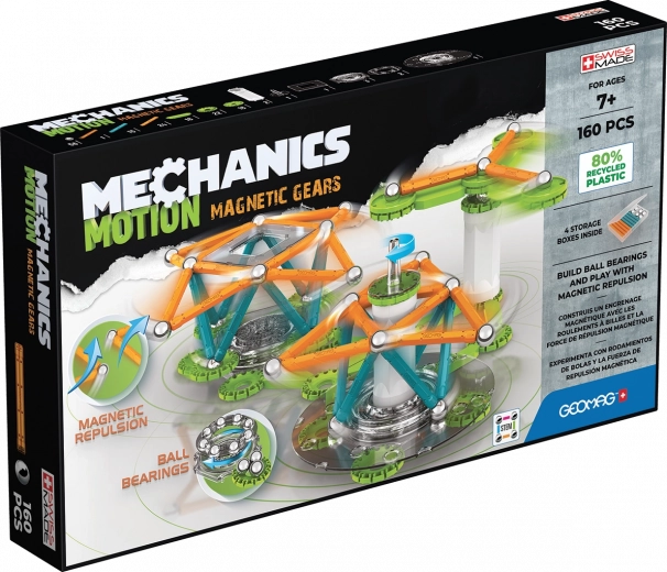 Магнитен конструктор GEOMAG Mechanics Motion Gears