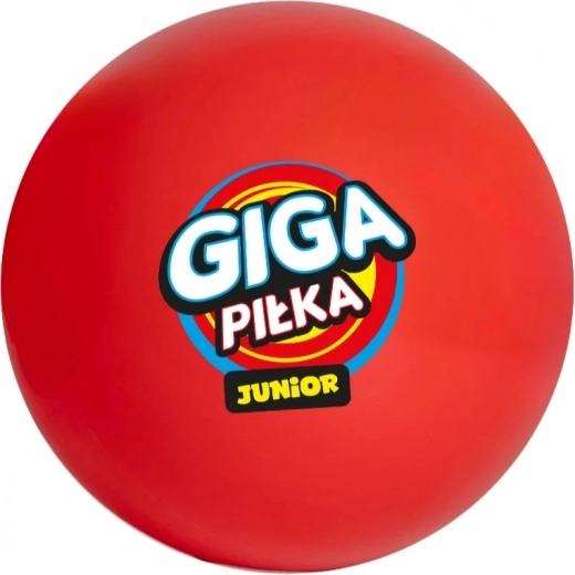 Gigapilka Junior - large red inflatable ball for kids