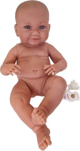 Llorens New Born Girl – realistic baby doll 40 cm, full vinyl body