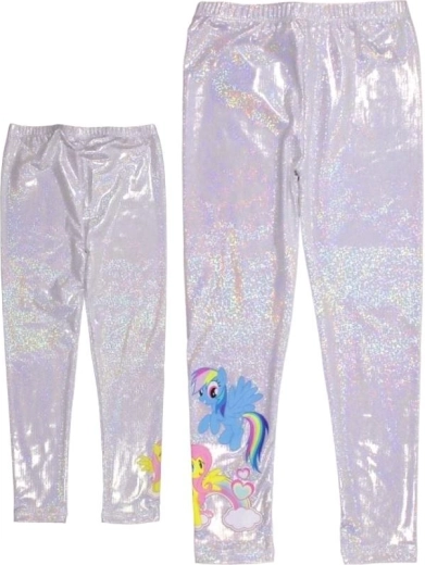 Holographic Silver My Little Pony Leggings
