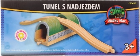Maxim wooden tunnel with overpass