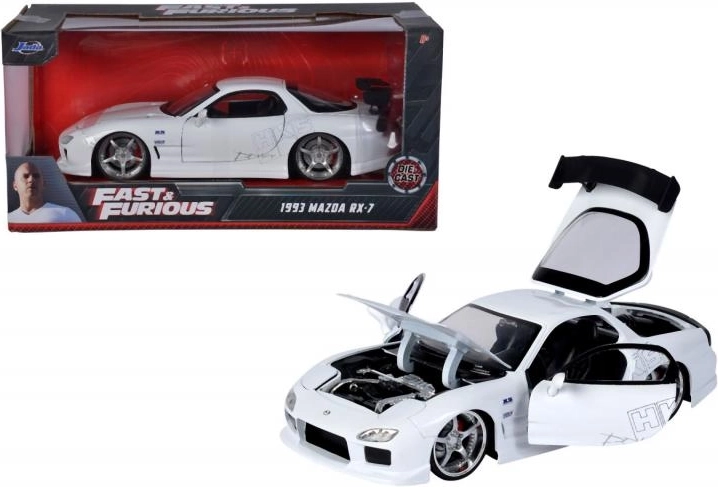 Mazda RX-7 Бързи и яростни 1:24 метален модел