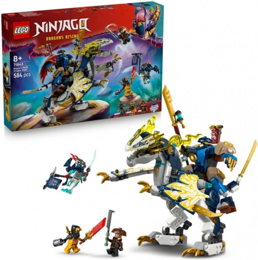 LEGO NINJAGO 71843 Rogue – роботизиран драконов ездач