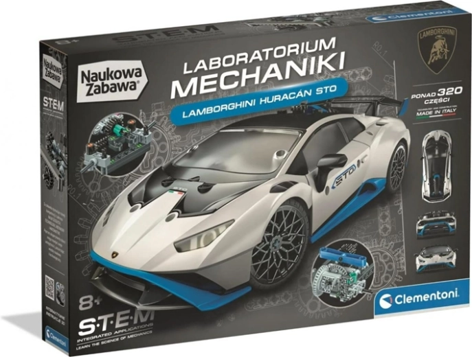 Clementoni Science & Play Labo Mech Lamborghini Huracán механичен конструктор