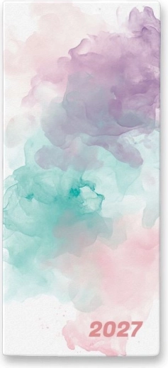 Месечен дневник 2027 Watercolour в PVC калъф