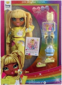 RAINBOW HIGH Junior PJ Party Sunny Yellow Doll