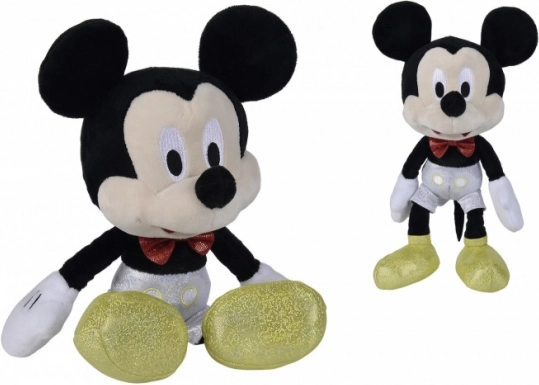Плюшена играчка MICKEY MOUSE Disney 100, платинено издание, 25 см