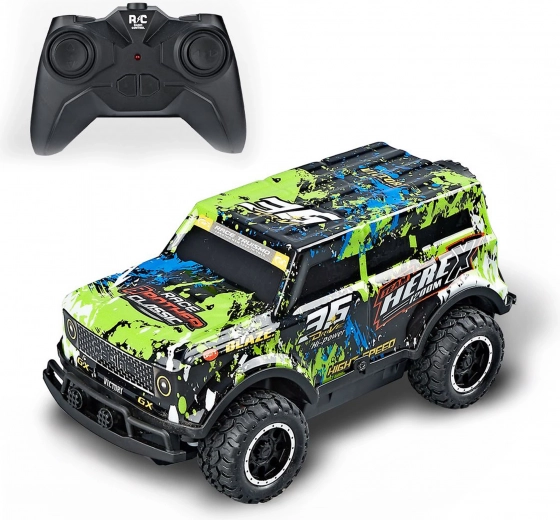 Светеща RC кола Monster Rider 17,5 см