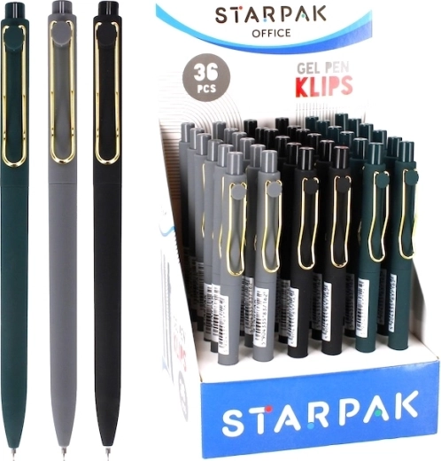 Gel Pen with Clip