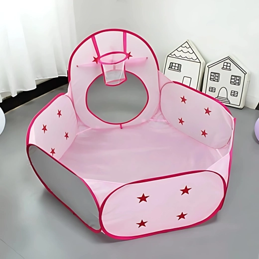 Сух басейн с кош за топчета