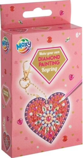 Диамантено рисуване – висулка сърце (мандала) MOXY