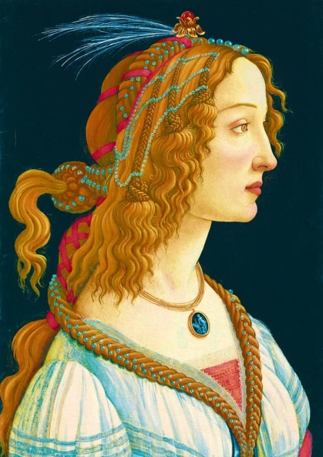 Bluebird puzzle Portrait of a Young Woman 1000 pieces