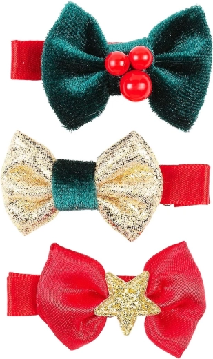 Souza! Dounia hair clips with bows - 3 pcs
