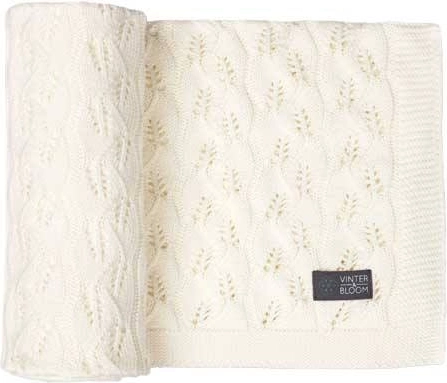VINTER & BLOOM blanket Moment Organic warm white
