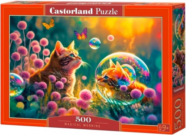 Пъзел 500 части Magical Morning – котки