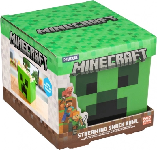 Minecraft купа Creeper със стойка за телефон