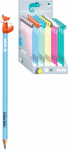 Pencil with an animal
