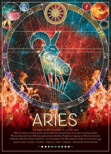 COBBLE HILL Zodiac Sign: Aries – 500-Piece Puzzle