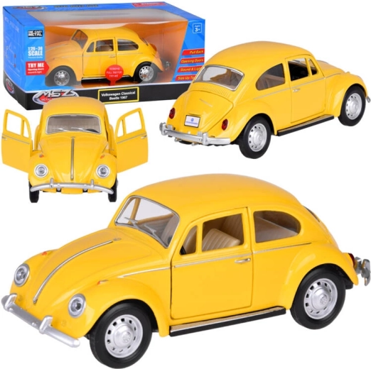Колекционерски автомобил Volkswagen Beetle 1967 1:36 с ефекти