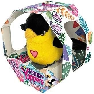 Happy Yappers interactive plush oriole with USB charging