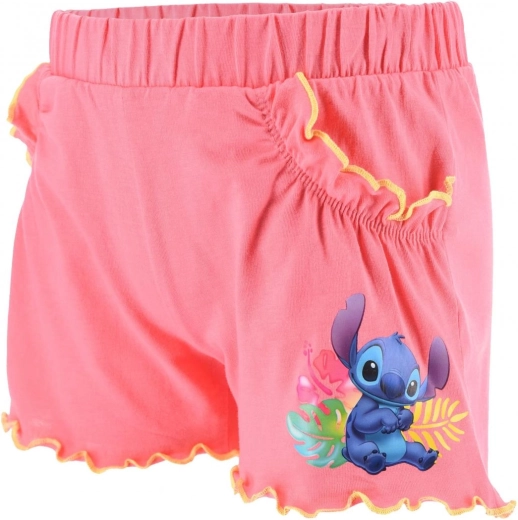 Детски розови шорти Lilo и Stitch