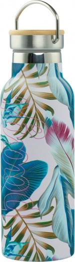 Thermo Bottle with Bamboo Cap Leafs 500 ml