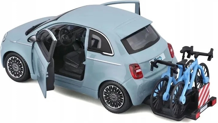 Opening doors and detailed interior