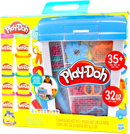 Креативен куфар с моделин PLAY-DOH и аксесоари