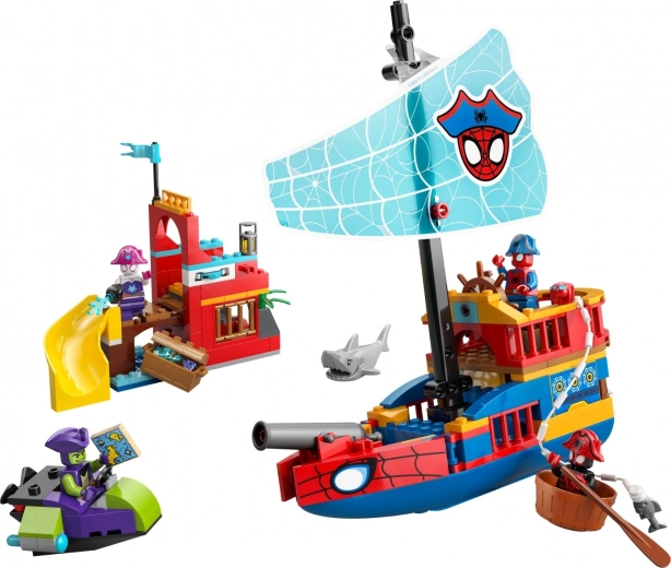 Spider Island with slide and disc launcher