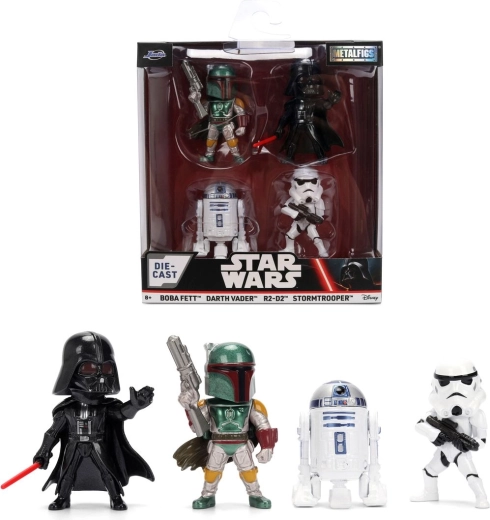 Star Wars Metalfigs set of 4 metal figures - 4 pcs