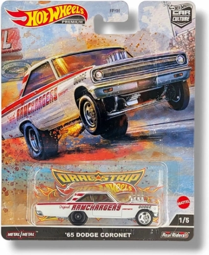 Hot Wheels Premium Dodge Coronet 1965 – метален модел за колекционери
