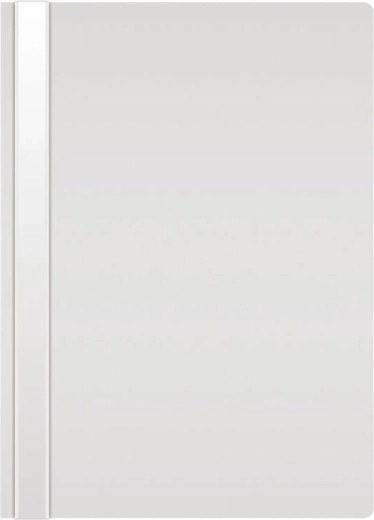 A4 polypropylene quick folder white