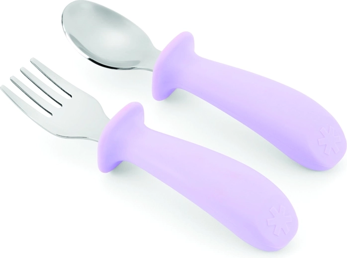 Ergonomic silicone handles for little hands