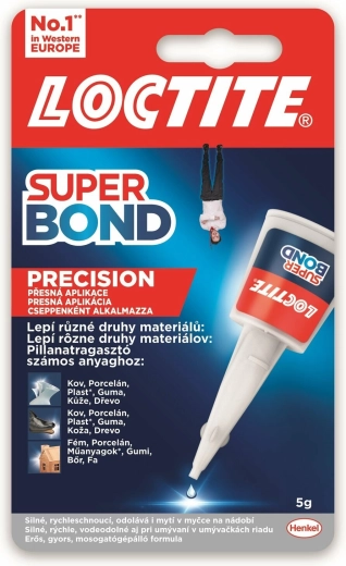 Loctite Super Bond Precision секундно лепило 5 g