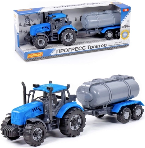 Progress Tractor with Tanker Trailer